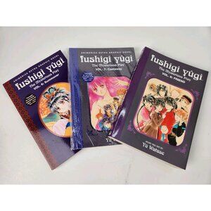 Fushigi Yugi The Mysterious Play Manga Vol 6 7 8 Paperback Yu Watase Vintage‎